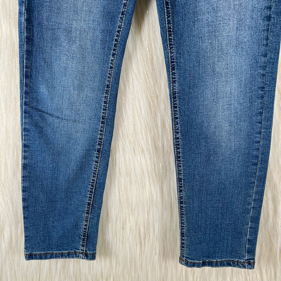 Joes Jeans Girls Skinny Jeans Blue Medium Wash Denim Adjustable Waist 10 - Picture 4 of 9